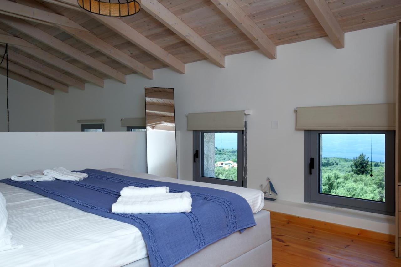 Tsakmakis Villas Luxury- Panoramic Sea View - Lefkada Tsoukaládhes Exteriér fotografie