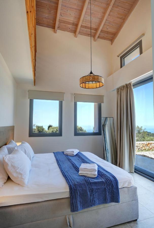 Tsakmakis Villas Luxury- Panoramic Sea View - Lefkada Tsoukaládhes Exteriér fotografie