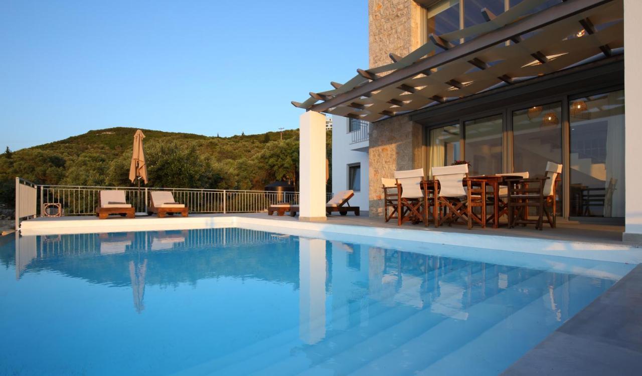 Tsakmakis Villas Luxury- Panoramic Sea View - Lefkada Tsoukaládhes Exteriér fotografie