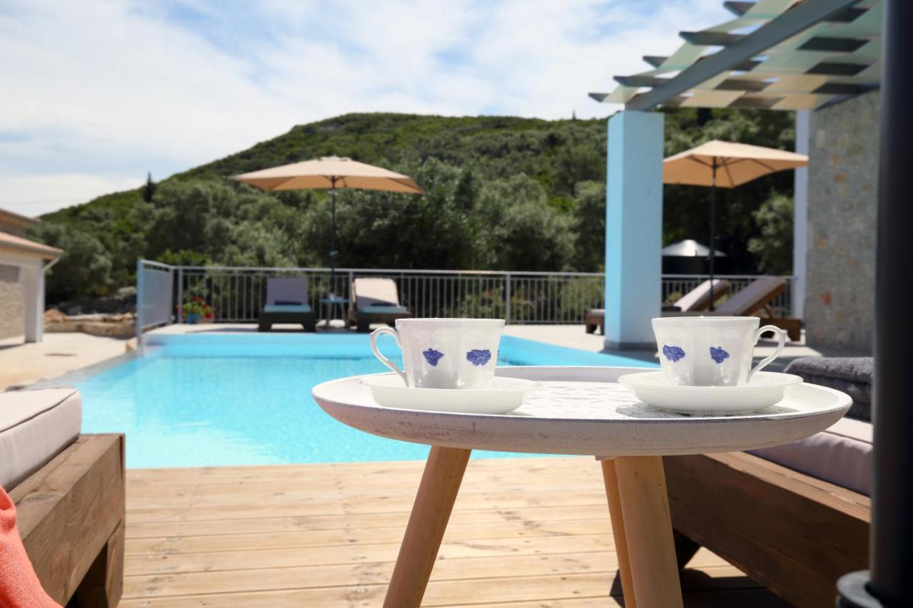 Tsakmakis Villas Luxury- Panoramic Sea View - Lefkada Tsoukaládhes Exteriér fotografie