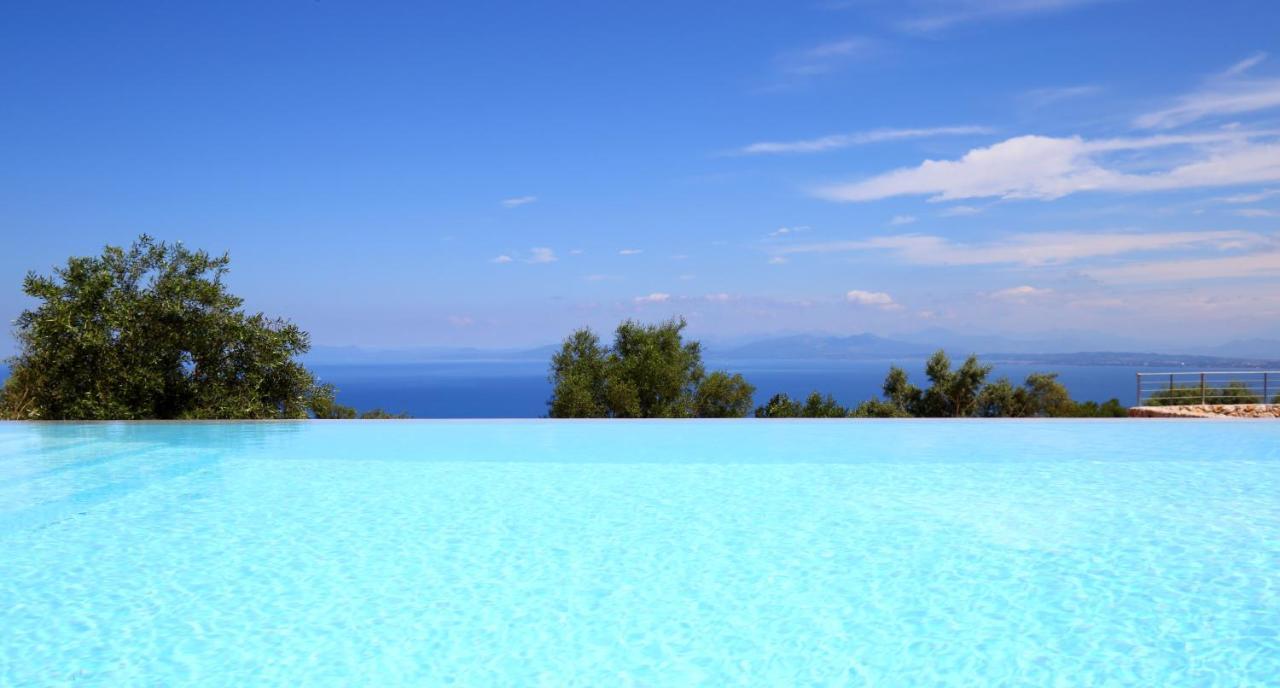 Tsakmakis Villas Luxury- Panoramic Sea View - Lefkada Tsoukaládhes Exteriér fotografie