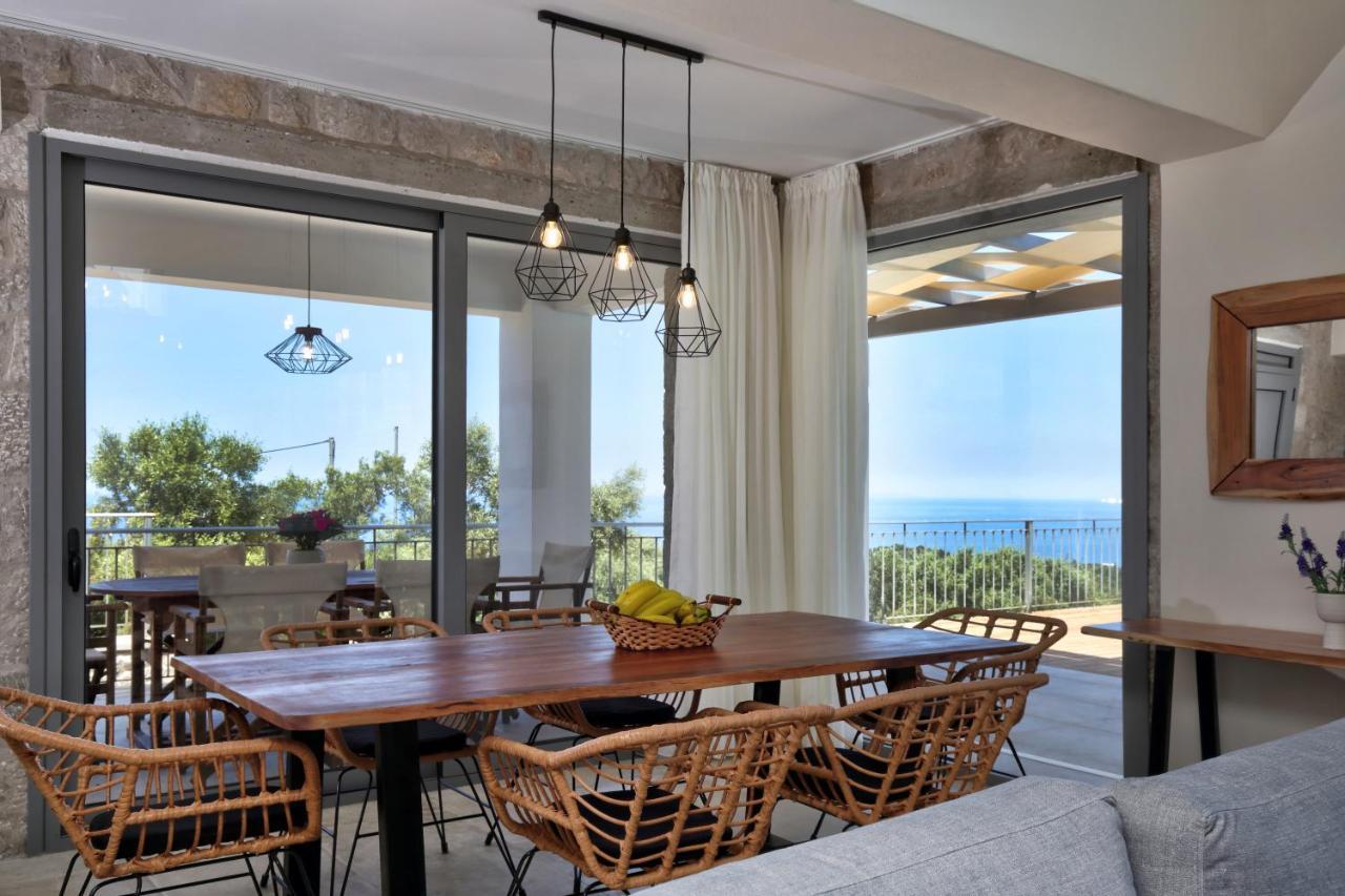 Tsakmakis Villas Luxury- Panoramic Sea View - Lefkada Tsoukaládhes Exteriér fotografie