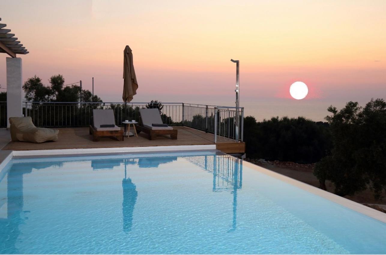 Tsakmakis Villas Luxury- Panoramic Sea View - Lefkada Tsoukaládhes Exteriér fotografie